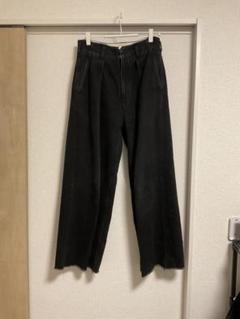 saby 黒 カットオフスラックスパンツ saby 黒 カットオフスラックスパンツ