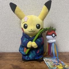 ピカチュウ ぬいぐるみ 和風コスチューム 6体セット x1 即発送