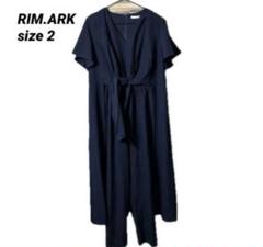 RIM.ARK（リムアーク）の「Open sleeve all in one（つなぎ