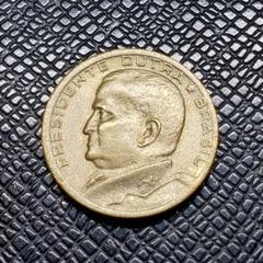 3137. 銀貨 1852年 ブラジル 1000レイス