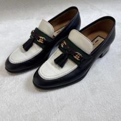 美品 GUCCI シェリーライン ローファー インターロッキング