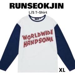 新品✨完売品　BTSJin RUNSEOKJIN韓国 公式長袖シャツ 公式 RUNSEOKJIN ツアー Tシャツ BTS JIN ジン 未開封 長袖