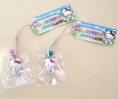 希少虎限定　ハローキティ ピンク虎ストラップ 希少虎限定 ハローキティ ピンク虎ストラップ - メルカリ