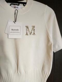 Mystrada ビジューロゴプルオーバー