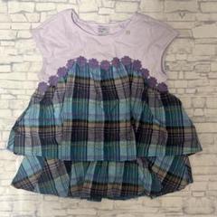 【新品タグ付】ANNA SUI mini ドッキングチュニック 140cm
