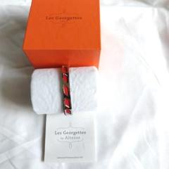 【美品】Les Georgette レ・ジョルジェットバングル Les Georgettes（レジョルジェット）バングル+レザーセット25mm