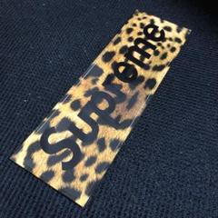 Supreme 2011 warp ヒョウ柄 ボックスロゴ ステッカー - メルカリ