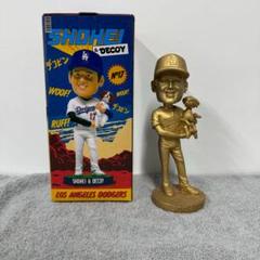 大谷翔平 【限定】ゴールデン ボブルヘッド　ロサンゼルス ドジャース　ゴールド 大谷翔平 MLB ロサンゼルス・ドジャース 50-50達成記念