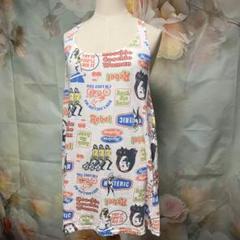 ヒステリックグラマー総柄ワンピースリネンレア物はちみつ 中古・古着通販】Hysteric Glamour (ヒステリックグラマー