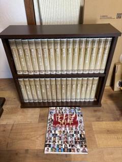 未使用　テレビ50年 NHK ビデオ/ VHS 　31本+棚＋本付　28万円