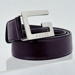 【美品】希少GUCCI Gマーク ロゴベルト レディース バックル 水色 75 GUCCI（ベルト）のフリマアイテム一覧