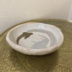 洗浄済】【昭和レトロ】陶器猫灰皿美濃焼志野焼