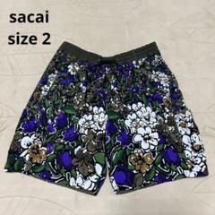 sacai Floral Print short pants 23ss - メルカリ