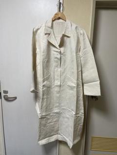 値下げ 1940s フランス軍 ホスピタル リネンシャツ デットストック
