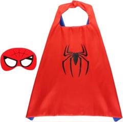 ハロウィン コスプレ マント フェイスマスク スパイダー