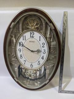 SEIKO 電波からくり時計 AM255B セイコー 掛け時計 スワロフスキー SEIKO 電波からくり時計 AM255B セイコー 掛け時計