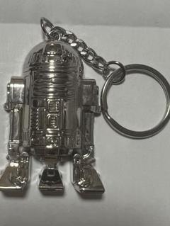 キャラクター名不明　機械　R2D2?風キーホルダー　ロボット　メカ キャラクター名不明機械R2D2?風キーホルダーロボットメカ
