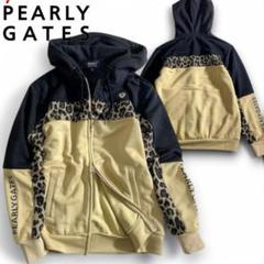 パーリーゲイツ⭐️サイズ0 ヒョウ柄 パーリーゲイツ ゴルフ UVカット ヒョウ柄 レギンス スパッツ