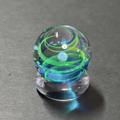 No. ２５　宇宙玉レジン　キーホルダー