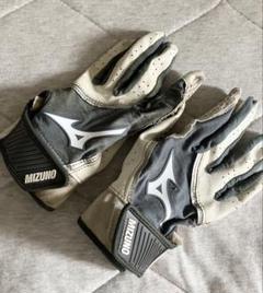 MIZUNO バッティング用手袋 バッティンググローブ　ミズノ　両手　ジュニア