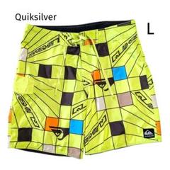 Quiksilver 水着 ボードショーツ 32(L) ネオンイエロー