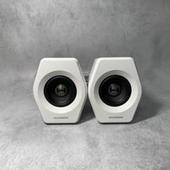 美品！エディファイアEDIFIER G2000ホワイト PCスピーカー中古品 Edifier G2000 ゲーミングスピーカー ホワイト - メルカリ