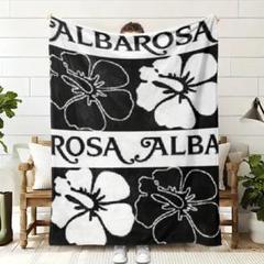 ALBA ROSA(アルバローザ)でかっハイビスカス☆毛布【150×200cm】