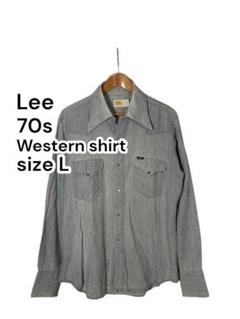 70s Lee ウエスターナー Rマーク／M.Rアリ エルボーパッチ