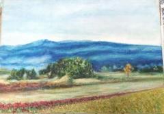 石器時代〜　弥生時代の風景画　F 4　真作　肉筆　癒やし　ほっとする一時　　　！ m76727990074_1.jpg?1641391121