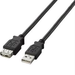 タブレットPC用USB2.0ケーブル A-Aメス 延長 2m TB-E20BK