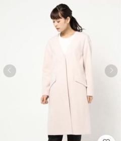 美品　レッセパッセ　ノーカラー切替刺繍コート 2025年最新】レッセパッセ コートの人気アイテム - メルカリ