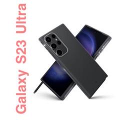 ☘️【Galaxy S23 Ultra】シリコンケース ダークグレー