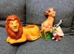 ディズニーライオンキング、白雪姫、バンビ フィギュアセット