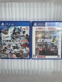 PS4 プロ野球スピリッツ2019 & The Crew 2 セット