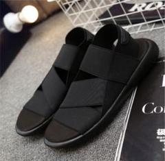 サンダル カジュアル メンズ 黒 オシャレ スポーツ シューズ 01