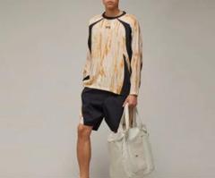 完売品Y-3 オレンジ＆ブラック Rust Dye セットアップ