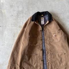 usa製、雰囲気抜群チョアコート】carhartt刻印90年代野村訓一