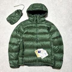美品 mont-bell ライトアルパインダウンパーカ EX800 グリーン M アルパインダウン パーカ Men's｜モンベル