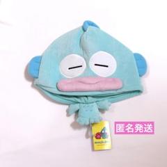 サンリオ　ハンギョドン　 プレミアムぬいぐるみ帽子 アパレル 被り物 匿名発送②