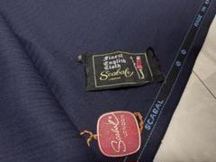 176 SCABAL スキャバル　ヴィンテージ　ウール 2.7m 154巾　生地