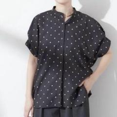 美品　ジャーナルスタンダードレサージュ　シャツ　ブラウス　ドット 追加》ドットジャガードブラウス（シャツ／ブラウス）｜JOURNAL