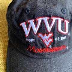 90s West Virginia Mountaineer Logo Cap