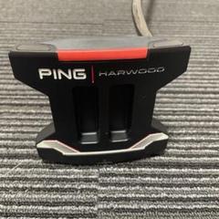 PING HARWOOD パター ヘッドカバー付き 45インチ長尺パター 経典 PING HARWOOD パター ヘッドカバー付き 45インチ長尺パター