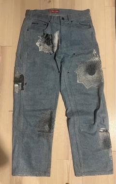 Supreme Nate Lowman Double Knee Painter Pant (SS22) - $188