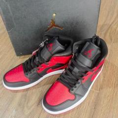 新品未着品 Nike Air Jordan 1MID Bred 26.5cm