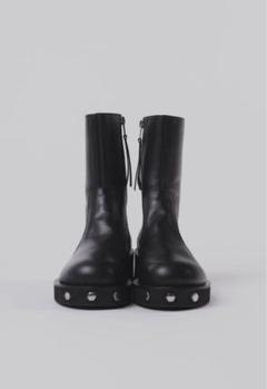 Ouat Morse/Space Boots/Side Gore Boots/40/Blk/Leather/M-20