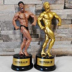 MUSCLE STARS PIECE なかやまきんに君~りそうの姿トロフィー６個 MUSCLE STARS PIECE なかやまきんに君～りそうの姿トロフィー