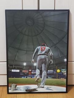 祝ドジャース大谷翔平 2024年MVP獲得！A3サイズポスターフレーム付き
