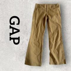 GAP レディースフレアパンツ チノパン カジュアルパンツ (8) ベージュ