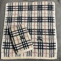 専用　　新品未使用バーバリータオル80×154 BURBERRY - 新品未使用 BURBERRY バーバリーウォッシュタオル ③